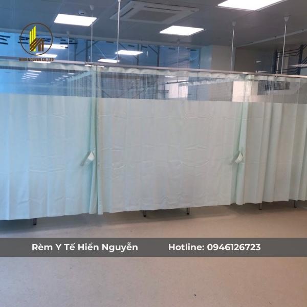 Dự án lắp rèm y tế công ty Hiển Nguyễn